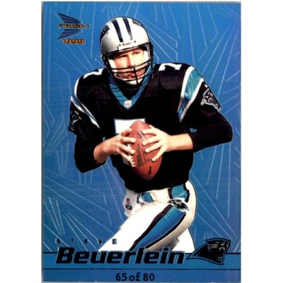 1999 Pacific Prisms Holographic Blue #19 Steve Beuerlein