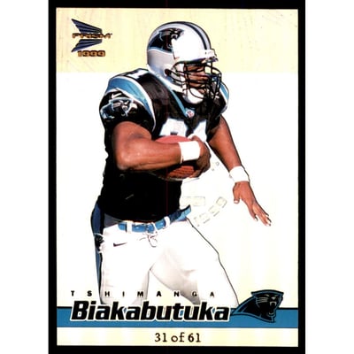 1999 Pacific Prisms Premiere Date #20 Tim Biakabutuka