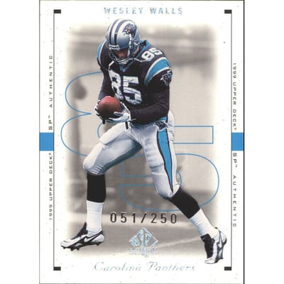 1999 SP Authentic Excitement #14 Wesley Walls