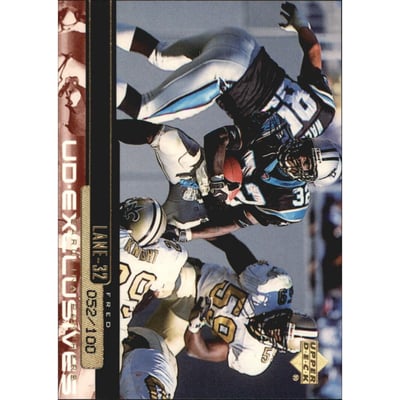 1999 Upper Deck Exclusives 100 #29 Fred Lane