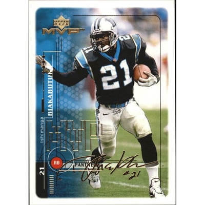 1999 Upper Deck MVP Gold Script #28 Tim Biakabutuka