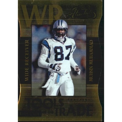 2000 Absolute Tools of the Trade Die Cuts #TT52 Muhsin Muhammad