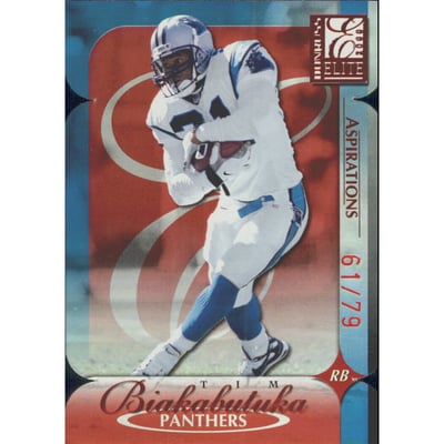 2000 Donruss Elite Aspirations #17 Tim Biakabutuka/79