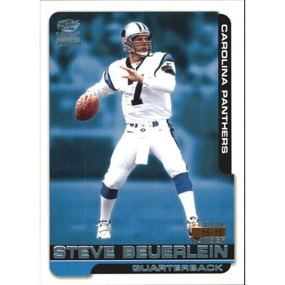 2000 Paramount Platinum Blue #33 Steve Beuerlein
