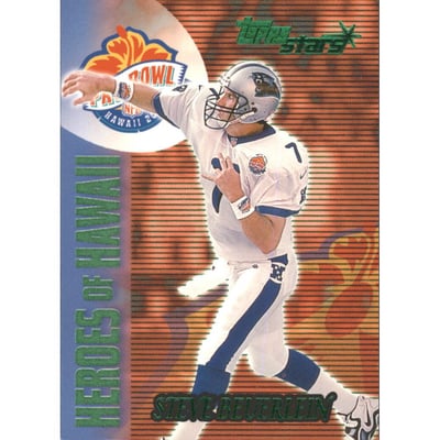 2000 Topps Stars Green #137 Steve Beuerlein HH