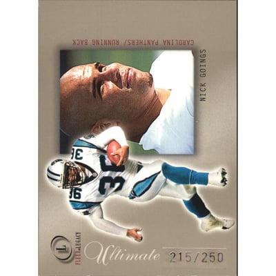 2001 Fleer Legacy Ultimate Legacy #102 Nick Goings