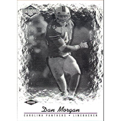 2001 Pacific Impressions Shadow #157 Dan Morgan
