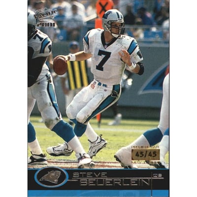 2001 Pacific Premiere Date #59 Steve Beuerlein