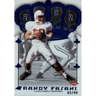 2002 Crown Royale Blue #155 Randy Fasani
