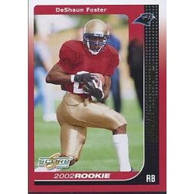 2002 Score Final Score #264 DeShaun Foster