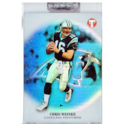 2002 Topps Pristine Refractors #11 Chris Weinke