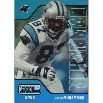 2002 Upper Deck XL Holofoil #76 Muhsin Muhammad