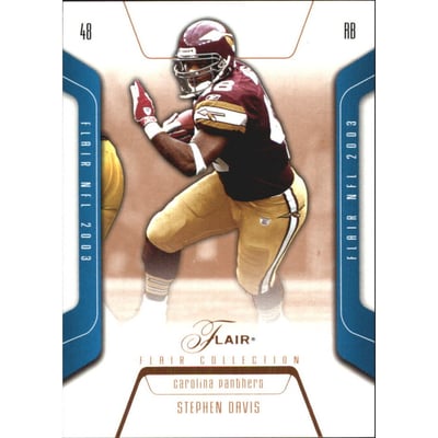 2003 Flair Collection #49 Stephen Davis