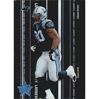 2003 Leaf Rookies and Stars Longevity #12 Julius Peppers