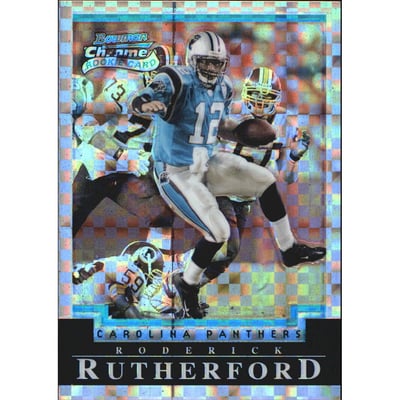 2004 Bowman Chrome Xfractors #217 Rod Rutherford