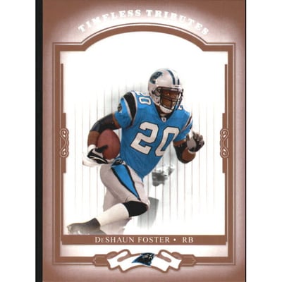 2004 Donruss Classics Timeless Tributes Red #12 DeShaun Foster