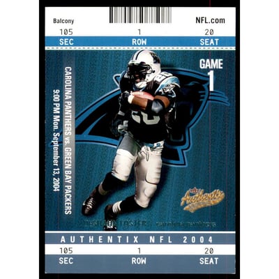 2004 Fleer Authentix Balcony Blue #76 DeShaun Foster
