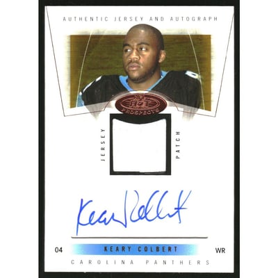 2004 Hot Prospects #93 Keary Colbert JSY AU/349 RC