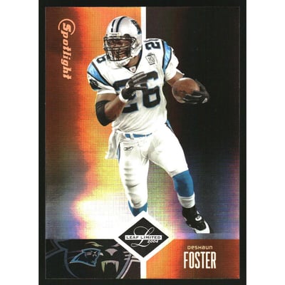 2004 Leaf Limited Bronze Spotlight #29 DeShaun Foster