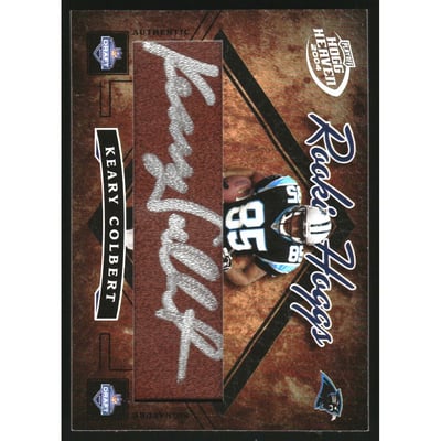 2004 Playoff Hogg Heaven Rookie Hoggs Autographs #RH39 Keary Colbert