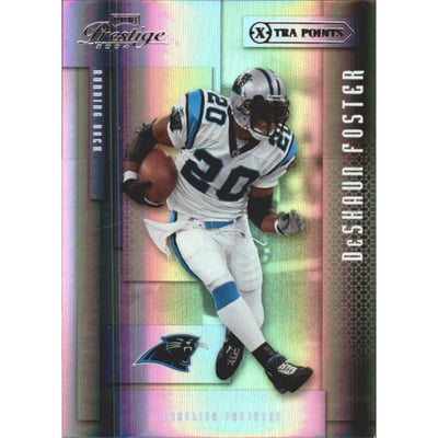 2004 Playoff Prestige Xtra Points Purple #18 DeShaun Foster