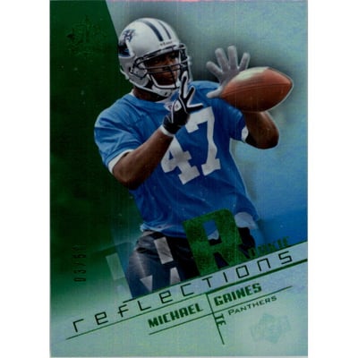 2004 Reflections Green #207 Michael Gaines