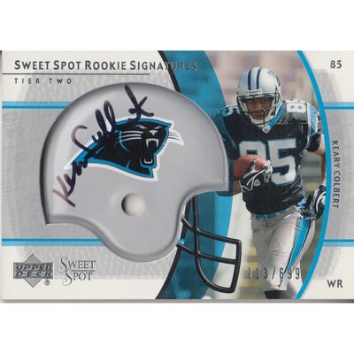 2004 Sweet Spot #269 Keary Colbert AU/699 RC