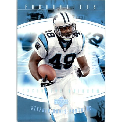 2004 Upper Deck Foundations Exclusive Rainbow Silver #14 Stephen Davis