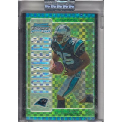 2005 Bowman Chrome Uncirculated Green Xfractors #124 Eric Shelton