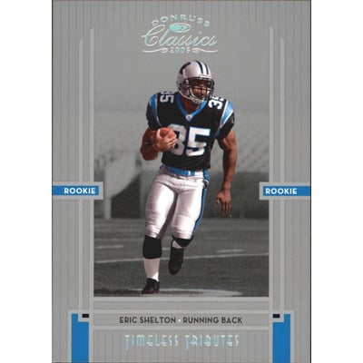 2005 Donruss Classics Timeless Tributes Silver #216 Eric Shelton
