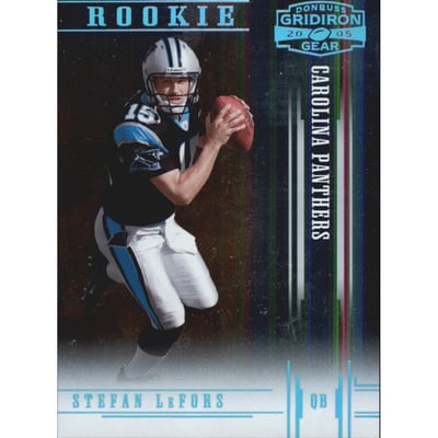 2005 Donruss Gridiron Gear Platinum Holofoil #138 Stefan LeFors