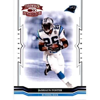 2005 Throwback Threads Red #19 DeShaun Foster