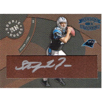 2005 Throwback Threads Rookie Hoggs Autographs #35 Stefan LeFors