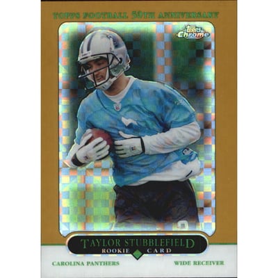 2005 Topps Chrome Gold Xfractors #200 Taylor Stubblefield