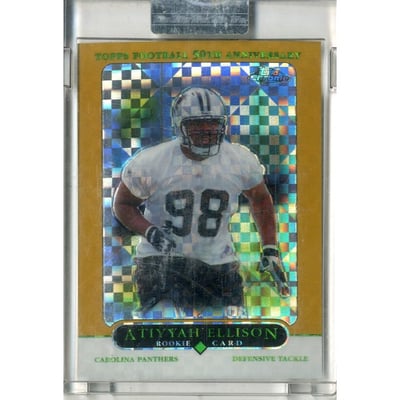 2005 Topps Chrome Gold Xfractors #269 Attiyah Ellison