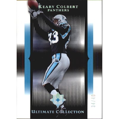 2005 Ultimate Collection Gold Holofoil #16 Keary Colbert