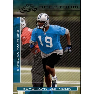 2006 Absolute Memorabilia Spectrum Silver Retail #44 Keyshawn Johnson