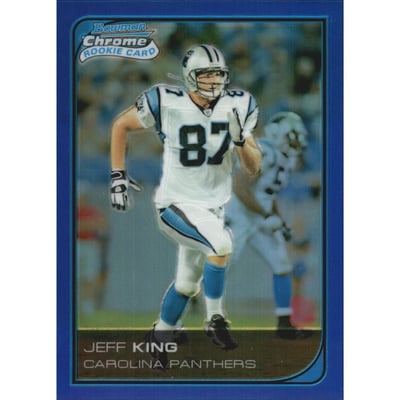 2006 Bowman Chrome Blue Refractors #33 Jeff King