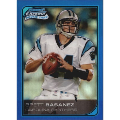 2006 Bowman Chrome Blue Refractors #93 Brett Basanez