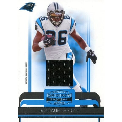 2006 Donruss Gridiron Gear Jerseys Retail #14 DeShaun Foster
