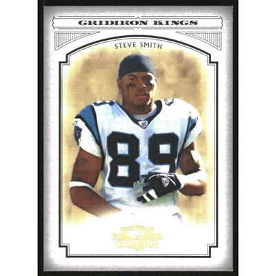 2006 Donruss Threads Pro Gridiron Kings Gold Holofoil #50 Steve Smith