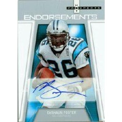 2006 Hot Prospects Endorsements #HPFO DeShaun Foster