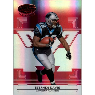 2006 Leaf Certified Materials Mirror Red #22 Stephen Davis