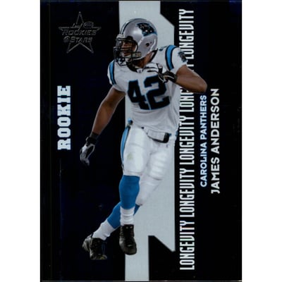 2006 Leaf Rookies and Stars Longevity Silver Parallel #145 James Anderson