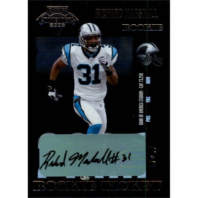 2006 Playoff Contenders #171 Richard Marshall AU RC