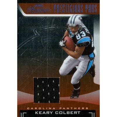 2006 Playoff Prestige Prestigious Pros Jerseys Orange #28 Keary Colbert
