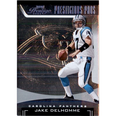 2006 Playoff Prestige Prestigious Pros Silver #18 Jake Delhomme