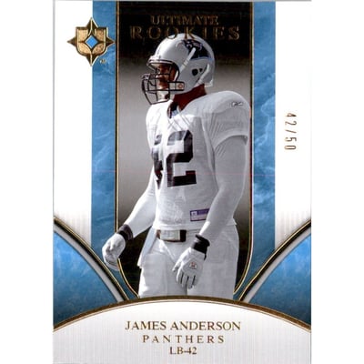 2006 Ultimate Collection Gold #316 James Anderson