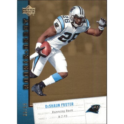 2006 Upper Deck Rookie Debut Gold #15 DeShaun Foster
