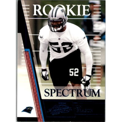 2007 Absolute Memorabilia Spectrum Blue Retail #178 Jon Beason